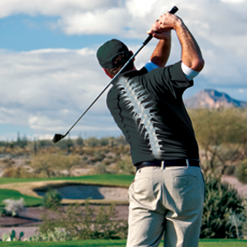 Golfer Spine